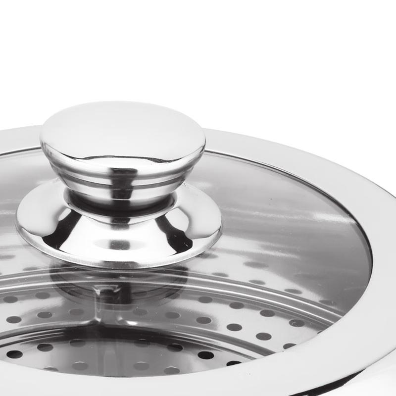 Aodin 28cm Multifunctional Stainless Steel Steamer Pot