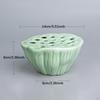 Arrangement of Flower Flowers Creative Floral Holder, Stable Ceramic Pot for Living Room,