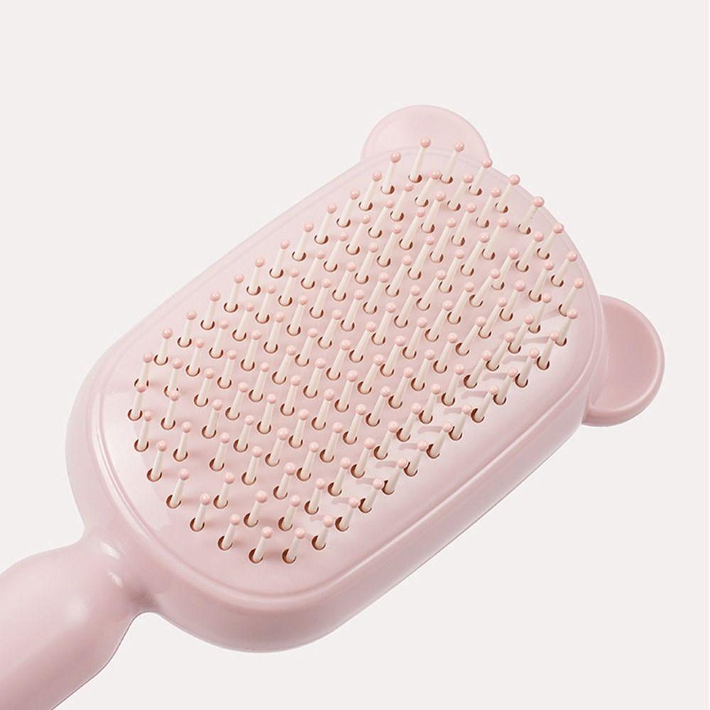 Self Cleaning Magic Retractable Comb Hairdressing Hair Comb Hairdressing Hairstyling Tools