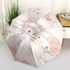 1pc Hello Kitty Automatic Opening/Closing Umbrella with Foldable Design, 8-Bone Iron Frame Outdoor Umbrella, Ideal Gift for Fans, Travelers, Everyday