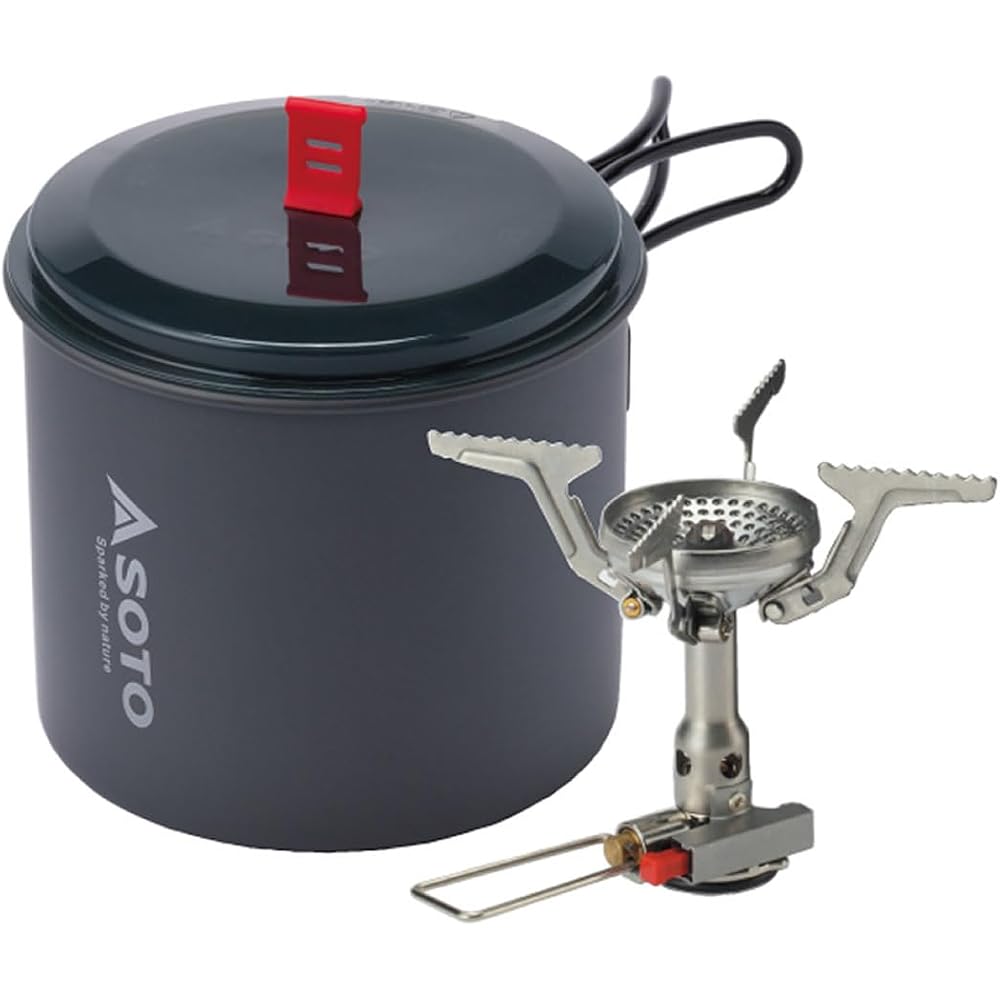 SOTO Amicus Spot Combo SOD-320PC Stainless Steel Resin Aluminum Camping Stove
