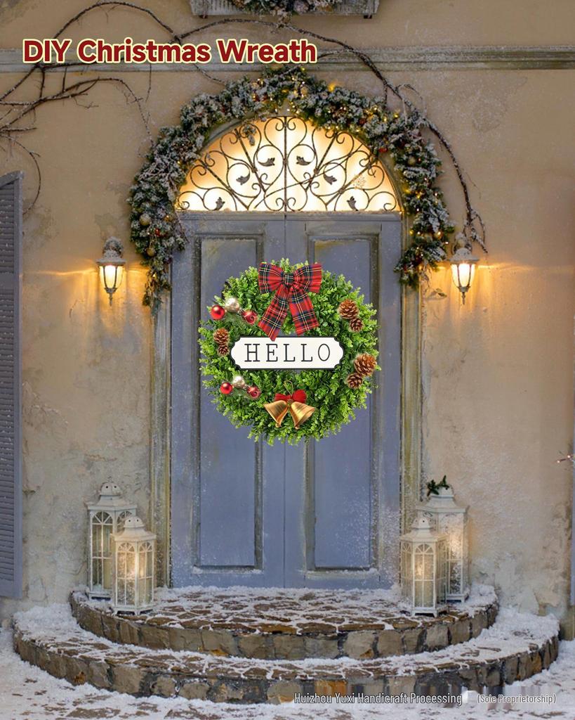 Eucalyptus Leaf Wreath – Spring & Summer Door Hanging Decoration