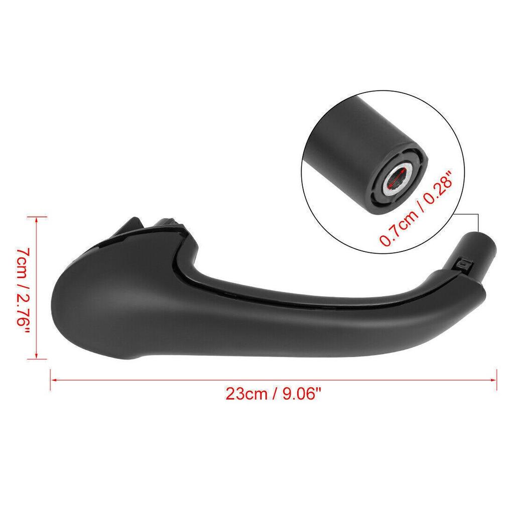 Black Interior Door Pull Handle Front Right Side Fits Mercedes C-Class W203 New