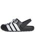 Adidas Adilette Clog Lace Sport Unisex Size Core Black Size Sandals, Adult, OOE56, Black/Footwear White/Core (JR4025), 25.5cm