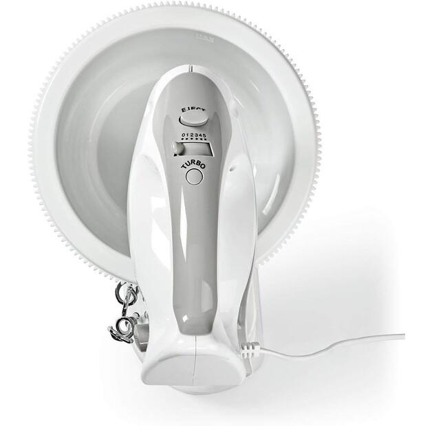 Frullatore a mano Nedis KAHM110CWT con accessori