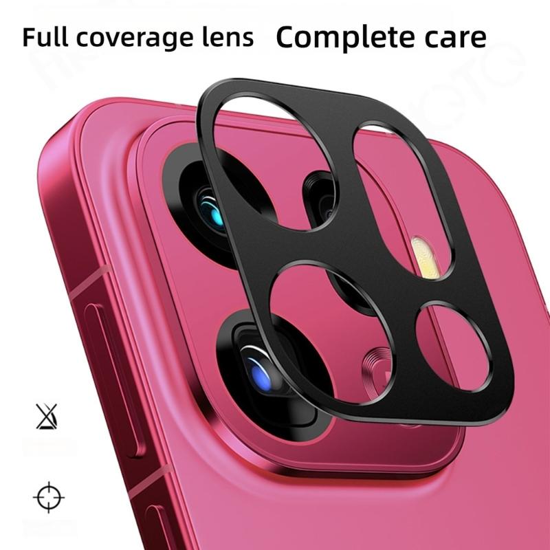 Strong Aluminum Phone Lens Cover Frosted Texture Not Fingerprints Coating Easy Carry Defense for Phone FindX9 Use