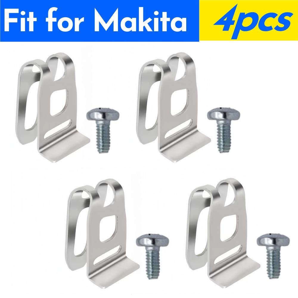 2-6PCS Electric Drill Belt Hook Cordless Drills Wrench Holder Clip Hooks Tool Fit for Dewalt/Makita/Milwaukee Impact Drills Tool