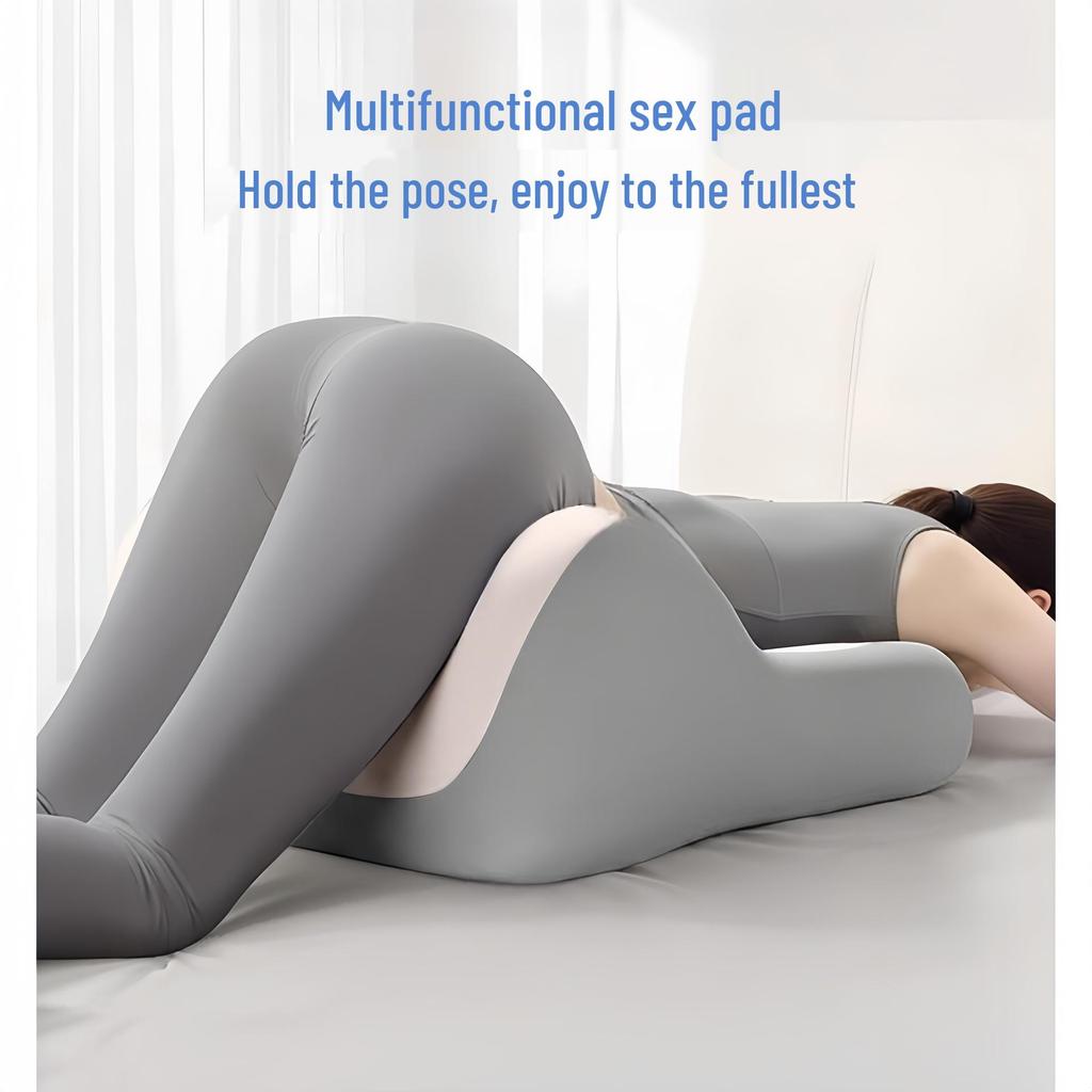Ergonomic Lovemaking Pillow: Enhances Couples' Intimacy, Supports Women, Elevates Hips, Perfect for Foreplay, Comfortable and Joyful.