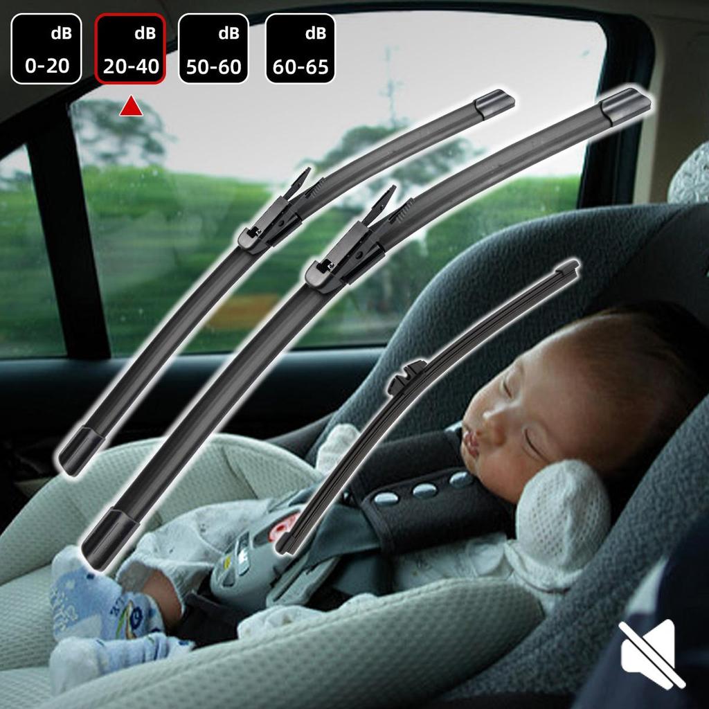 1/2/3/4/6PCS Car Wiper For BMW 3 Series Touring / Estate F31 2011-2019 Front Rear Wiper Blades Brushes Auto Accessories 2018