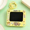 Easy To Clean ABS Plastic Miniature Doodles Keychain For Daily Use And Creative Expression Doodling Tool