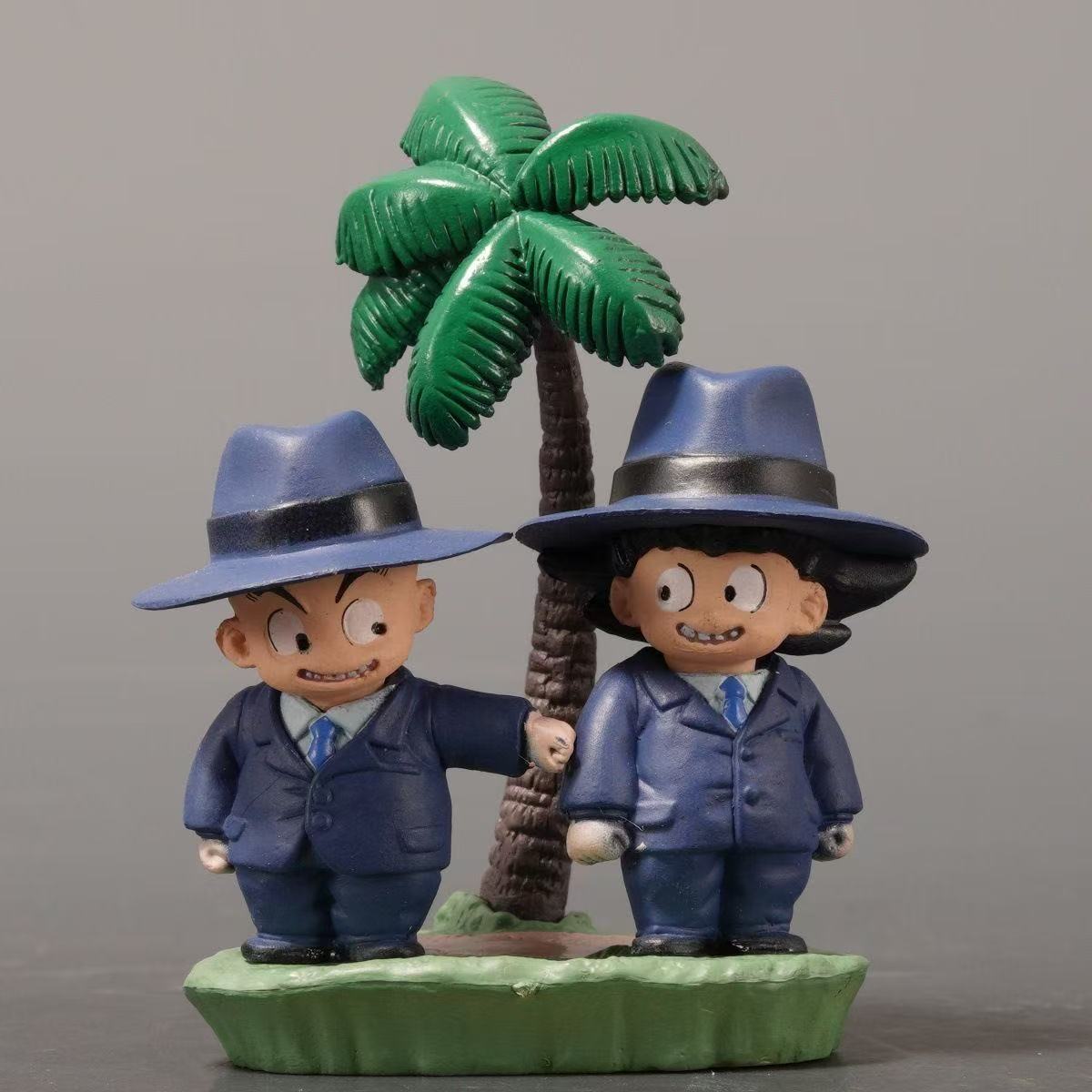 Anime Dragon Ball Goku Giving Milk Goku Klin Vegeta Frieza Pvc Model Statue Collection Decoration Playthings Present