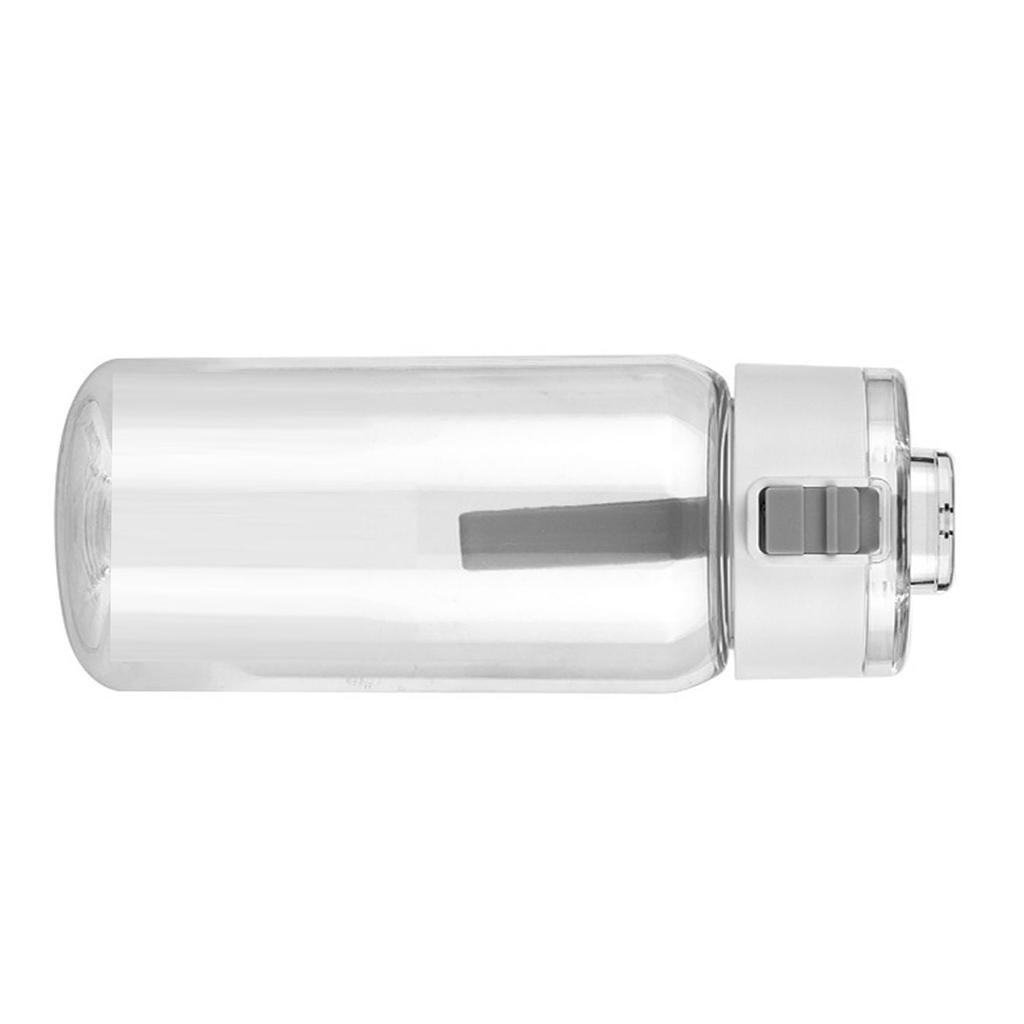 Transparent Water Bottle 550ml Large Capacity Portable Sports Water Drinking Bottle for Students Office