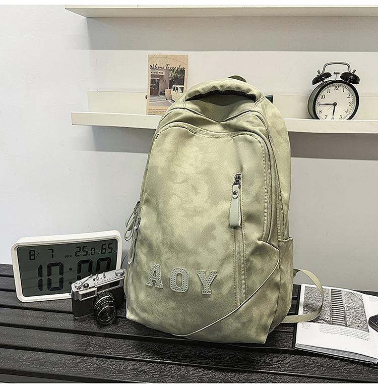 

Школьный рюкзак высокая ценность темные линии градиент цвета ученики средней школы легкий универсальный досуг на открытом воздухе