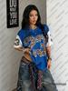 Summer New Leopard No.23 Print T-Shirt For Women V-Neck Short Sleeve Mesh Sports Football Jersey Y2K Loose Oversized Tops