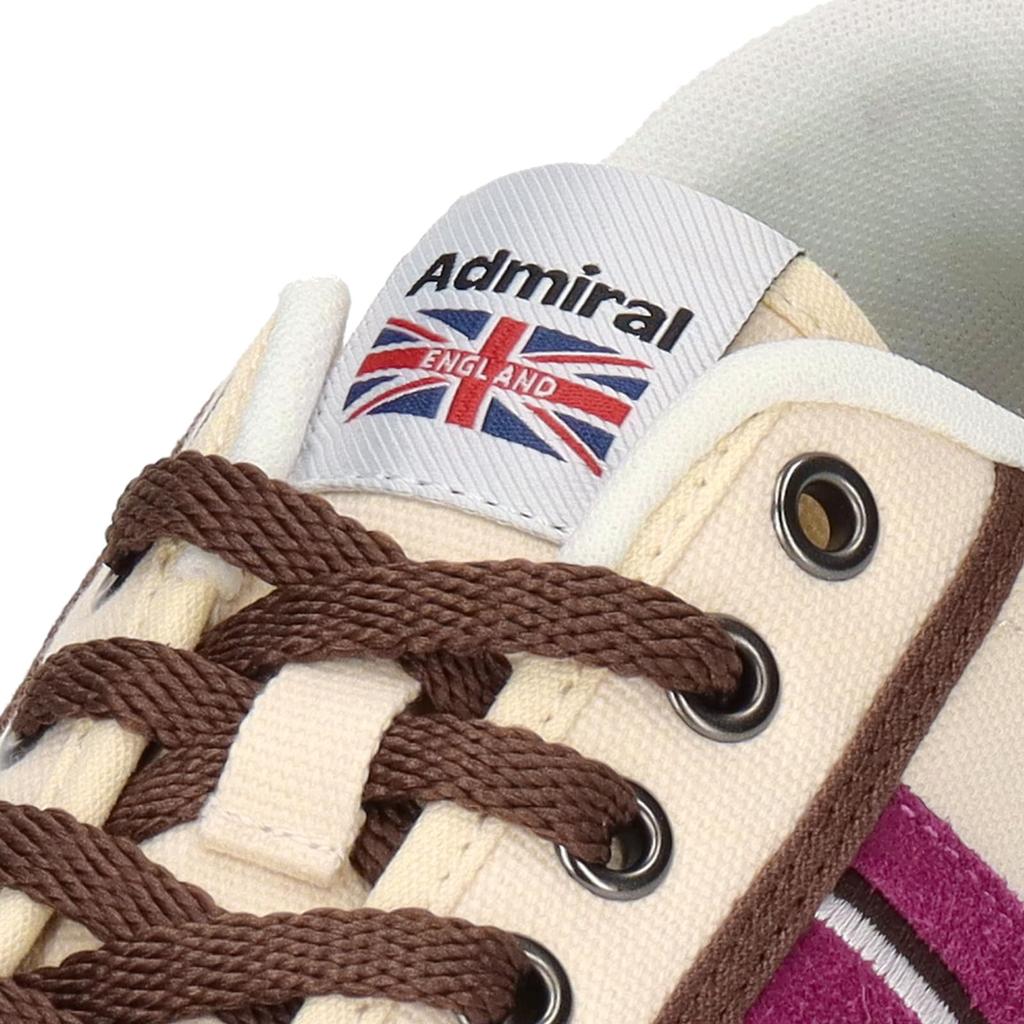 Admiral INOMER AD602 Sneakers, Unisex, White/Purple, Size 25.0cm