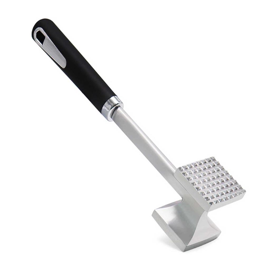 Meat Tenderizer Hammer Dual-side Mallet with Comfortable-Grip Handle for Kitchen Accessories