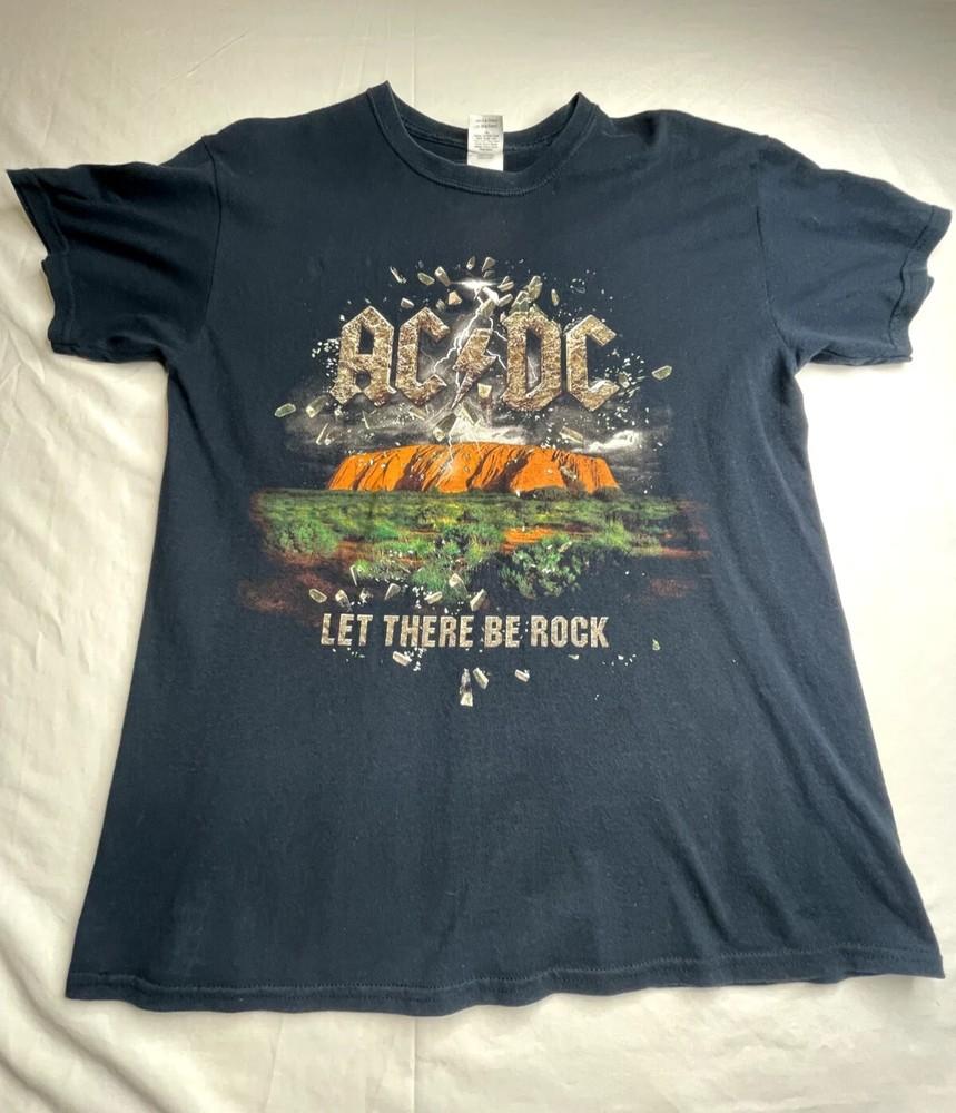 AC/DC 2015 Let There Be Rock Тур Австралия Группа S-4XL Унисекс Футболка S