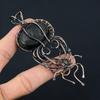Abalone-Muschel-Edelstein, Kupferdraht, handgefertigter Anhänger-Schmuck