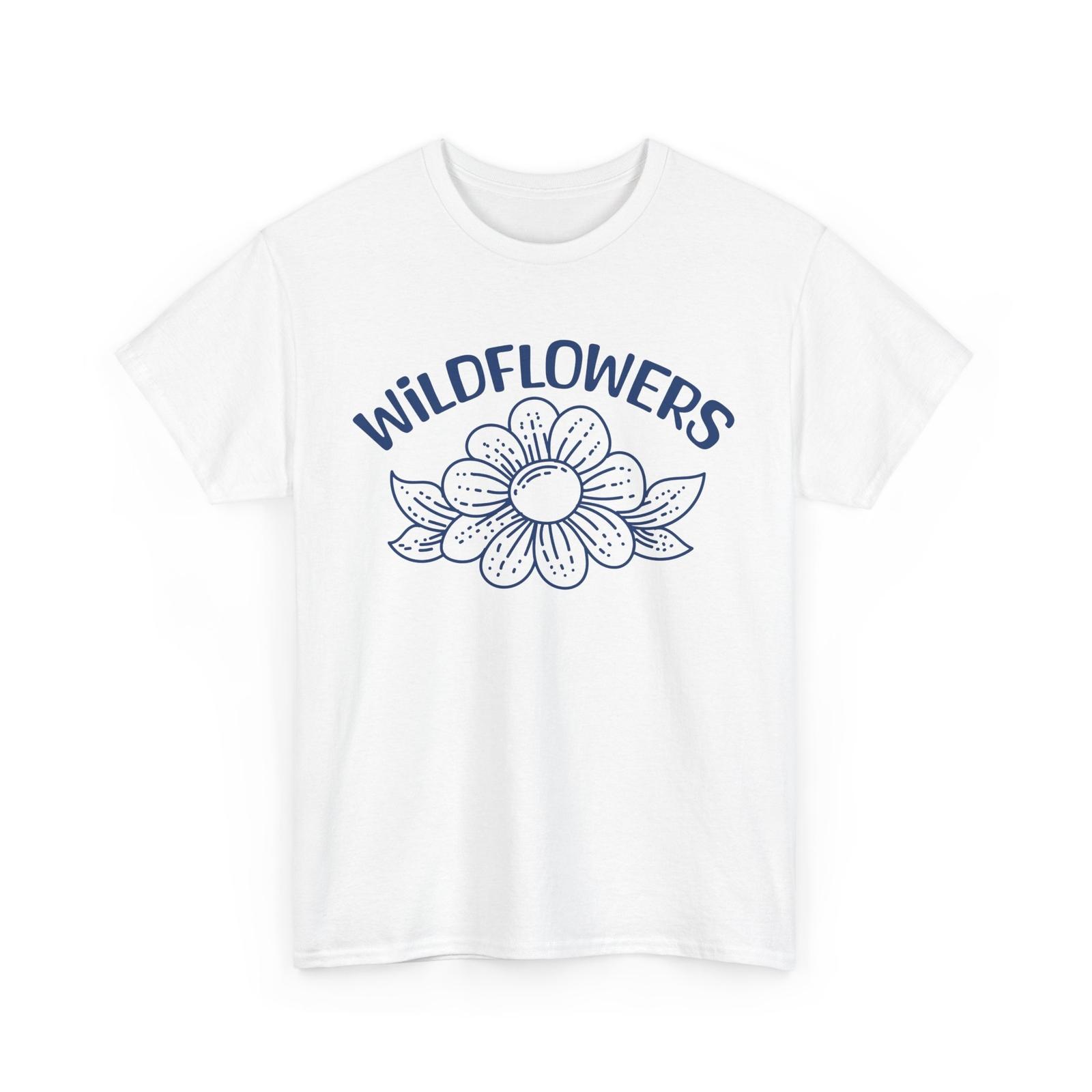 Рубашка «Полевые цветы» | Футболка с весенней эстетикой | Футболка «Цветы Солнечные дни» XL
