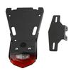 Motorcycle Tail Mount License Plate Rear Lamp Taillight Bracket for 14 18 BMW R Nine T Red