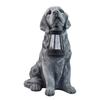 JYL TS/142,Simulation Dog Figurine Garden Decor Craft Solar Outdoor Light Animal Statue Night Lamp