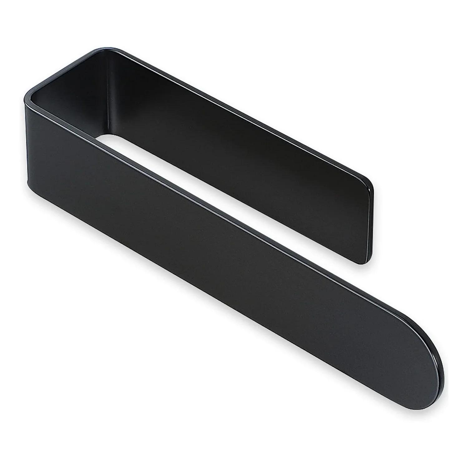 

Полотенцесушитель для ванной комнаты, самоклеящаяся вешалка для полотенец, акриловая настенная вешалка для полотенец, барная стойка для кухни, ванная комната, аксессуары чёрный