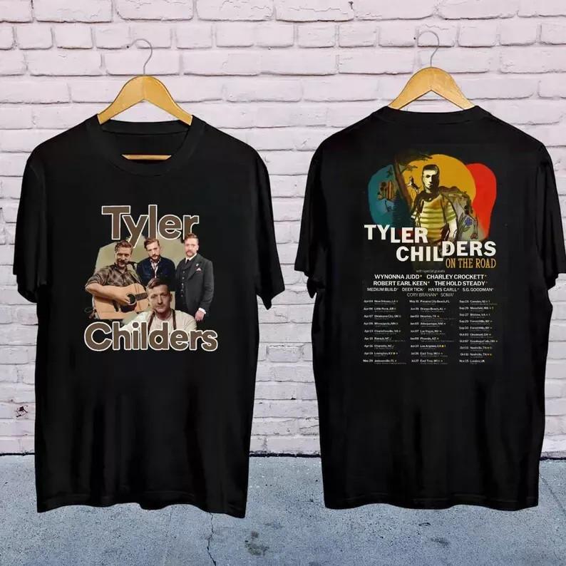 

Tyler Childers Bootleg Shirt, Tyler Childers On The Road Tour 2025 Shirt, Tyler S