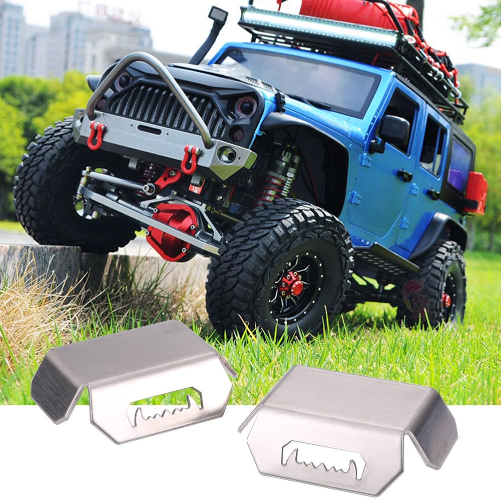 2PCS Front & Rear Axle Guard Armor Silver for AXIAL CAPRA RC Car Upgrade Part 2PCS Front & Rear Axle Guard Armor Silver for AXIAL CAPRA RC Car Upgrade Part