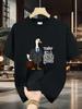 Senior Goose Businessman Humor Mens Printed Tshirt Office Park Street Gym Party Travel Casual Wear Daily Outfit