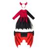 Halloween Kostüm Kinder Dämonenmädchen Hölle Junge Vampir Cosplay Kostüm Hellboy