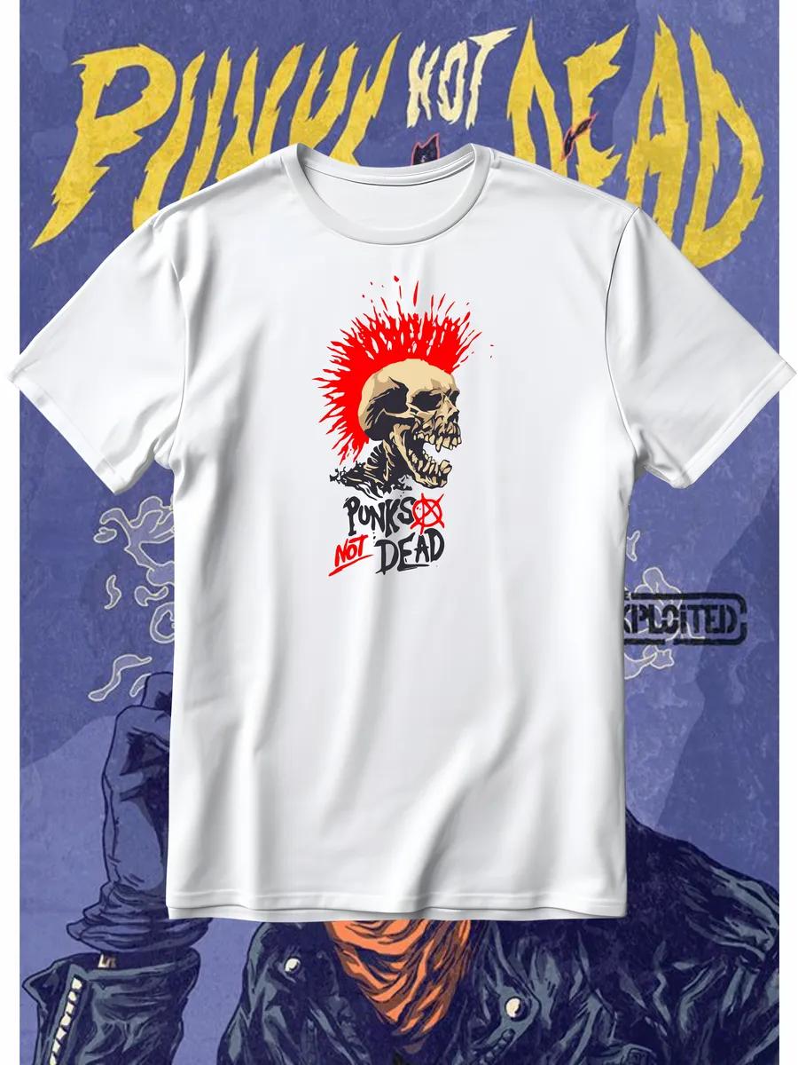 Oversized T-shirt with brain print S