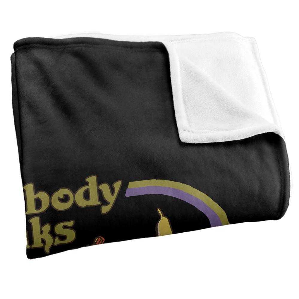 Steven Rhodes Everybody Croaks Soft Touch Blanket