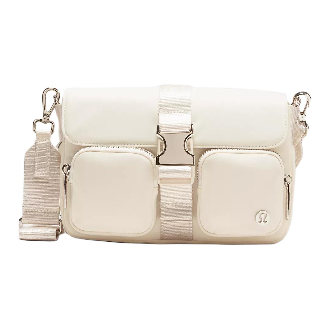 

Lululemon Wunderlust 3L Multi-Pocket Design Adjustable Shoulder Strap Nylon Shoulder Crossbody Bag Women bags Light-Ivory LW9FKSS-033454 Light Ivory