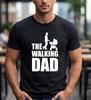 De Lopen Papa T-shirt - Cadeau voor Nieuwe Papa Baby T-shirt - Vaderdag Familie Shirt
