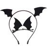 Eye Catching Devil Antlers Hair Accessory 3pcs Headband and Hair Clip Comfortable Hairpin Easy To Wear for Halloween
