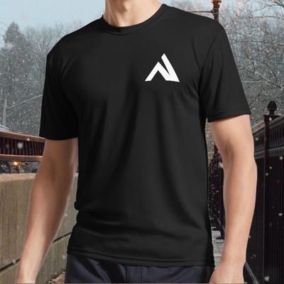 New White Logo Active T-Shirt Logo Men's T-shirt Funny Size S To 5XL