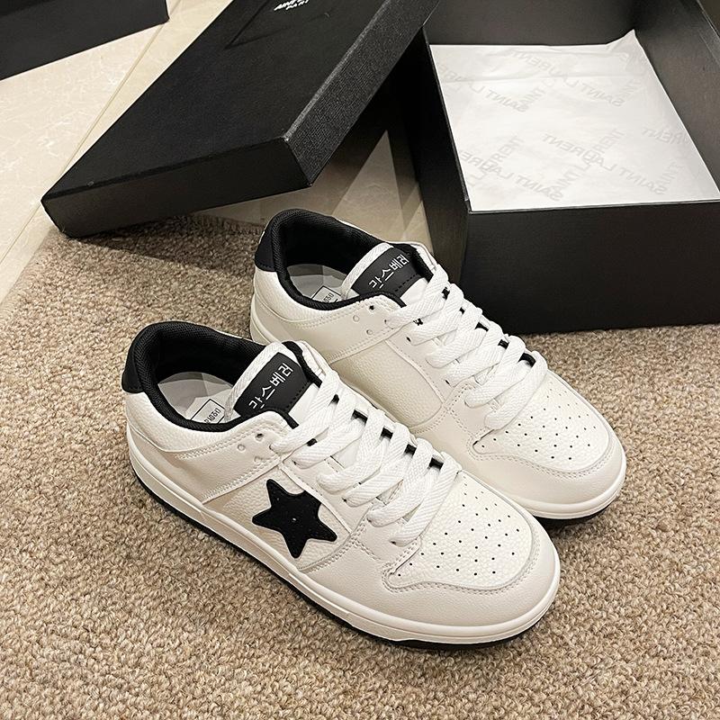 

Износостойкие, модные, супермягкие, повседневные, универсальные, оригинальный стиль, модные звезды, летние модные скейт-туфли для детей 40 чёрный