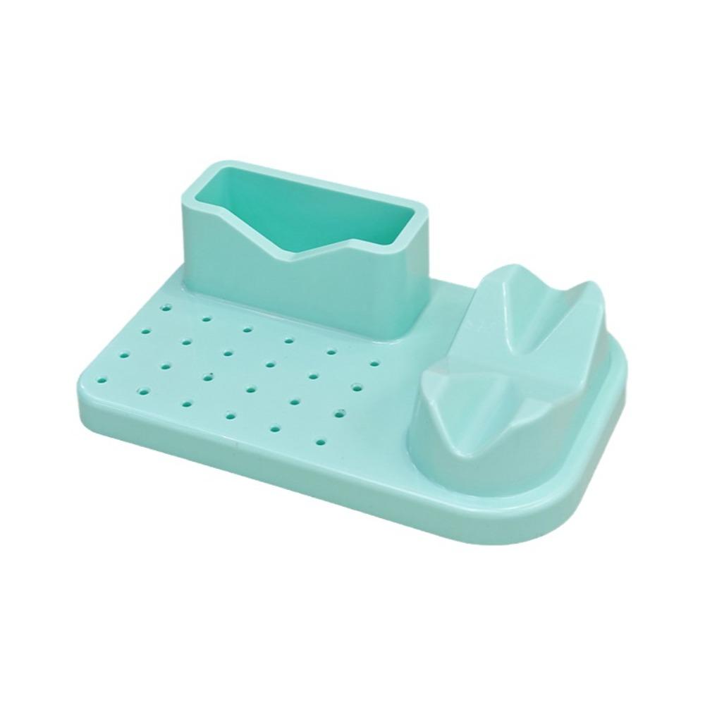 Grinder Rack Multi-Hole Nail Drill Bit Organizer for Home & Salon Use