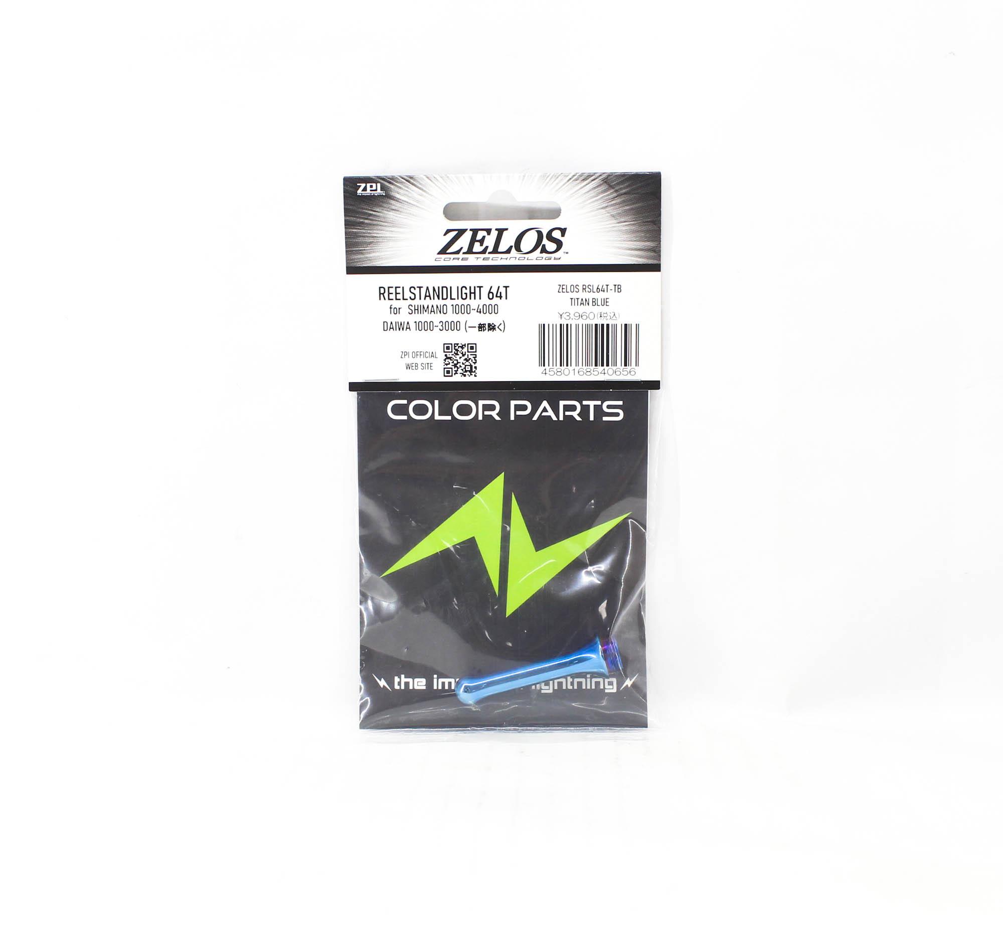 

Подставка для катушки ZPI Light 64 Titanium 4,3 грамма Shimano A Daiwa S Blue (0656)