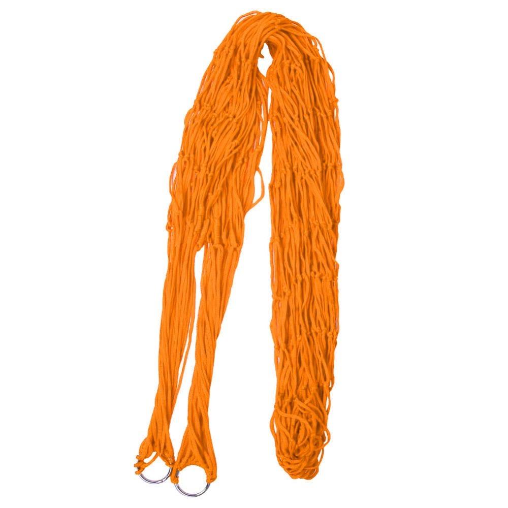 Smooth Net Nylon Mesh Hammock Swing Hanging Rope Hammock  Outdoor Camping