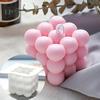 Reusable Ball Cube Aromatherapy Candle Mold Silicone DIY Craft Mould Baking Tool