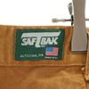 SAFTBAK 70s Made in USA Vintage Mini length Duck Work pants Brown Men's Used