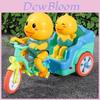Baby Educational Toy Flashing Light Music Sound Effects Cute Duck Tricycle For Kids