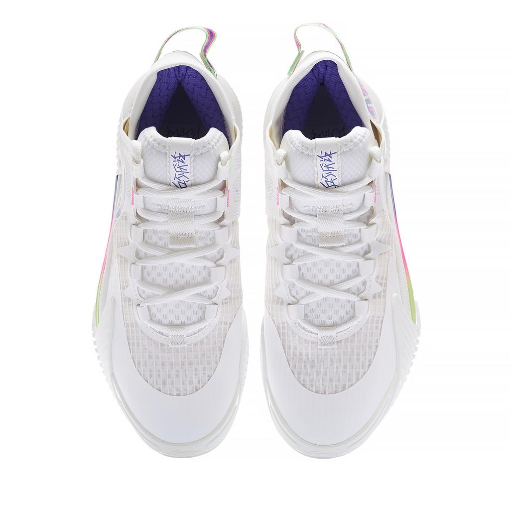Li-Ning Li Ning Badfive 2 Low Basketball Shoes Men's Low Top Ecru ABFS003-10