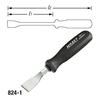 HAZET 824-1 Flat Profile Blunt Scraper - Galvanized