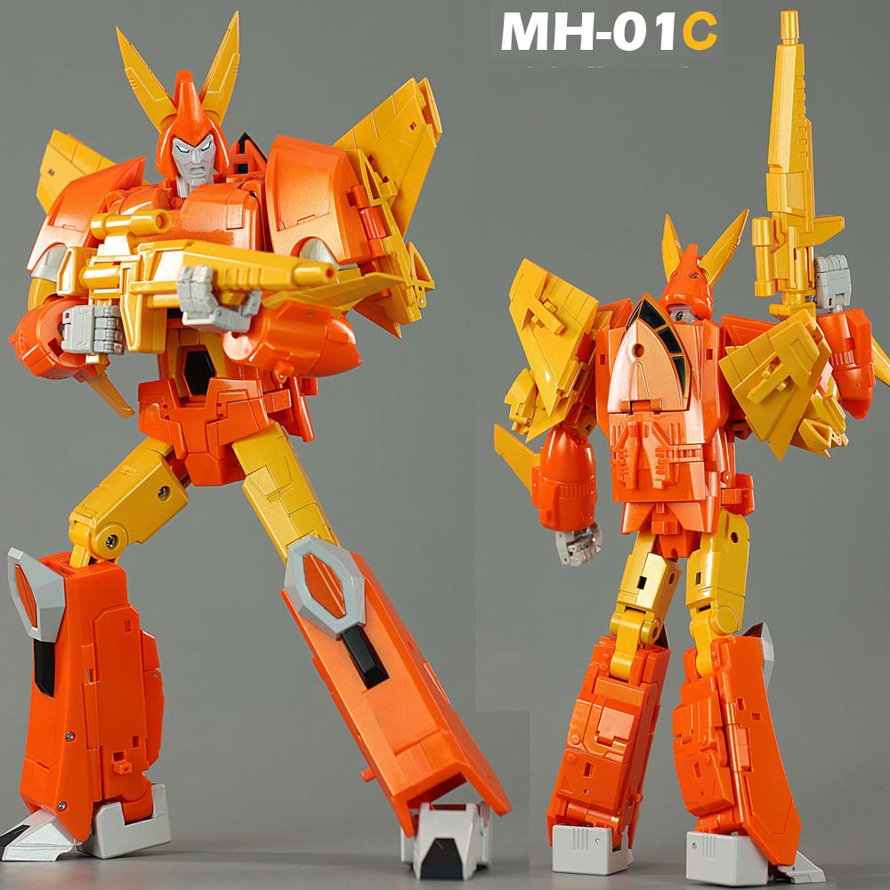 Transformationsspielzeug MHZ Cyclonus MH01 Hurricane MH01B Fanstoys FT29 G1 Serie Actionfigur Verformbarer Roboter Legierung Anime Modell