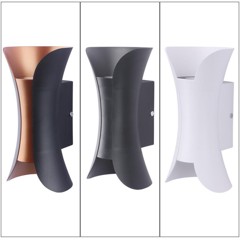1PC LED Indoor Wall Lamp, Small Waist Wall Lamp, Bedroom Bedside Hotel Wall, Door Post, Balcony Wall Lamp