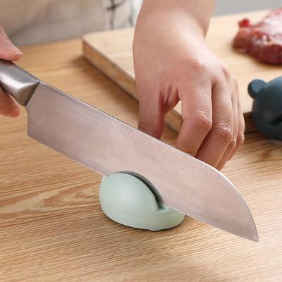 1pcs Mini Cartoon Knife Sharpener,Creative Frog Shape Knife Scissors Sharpening Device for Home,Portable Sharpener for Outdoor