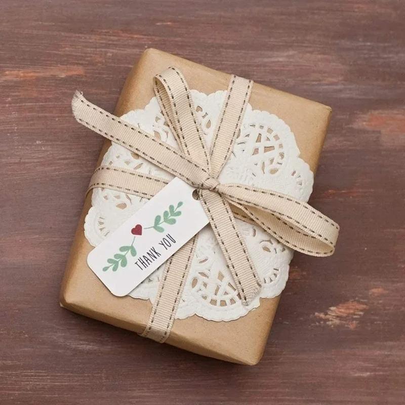 3.5inch Round Mat Paper Doily Lace Brim Biscuit Cupcake Pad for Fried Food Dessert Cookies Party Wedding Table Decor