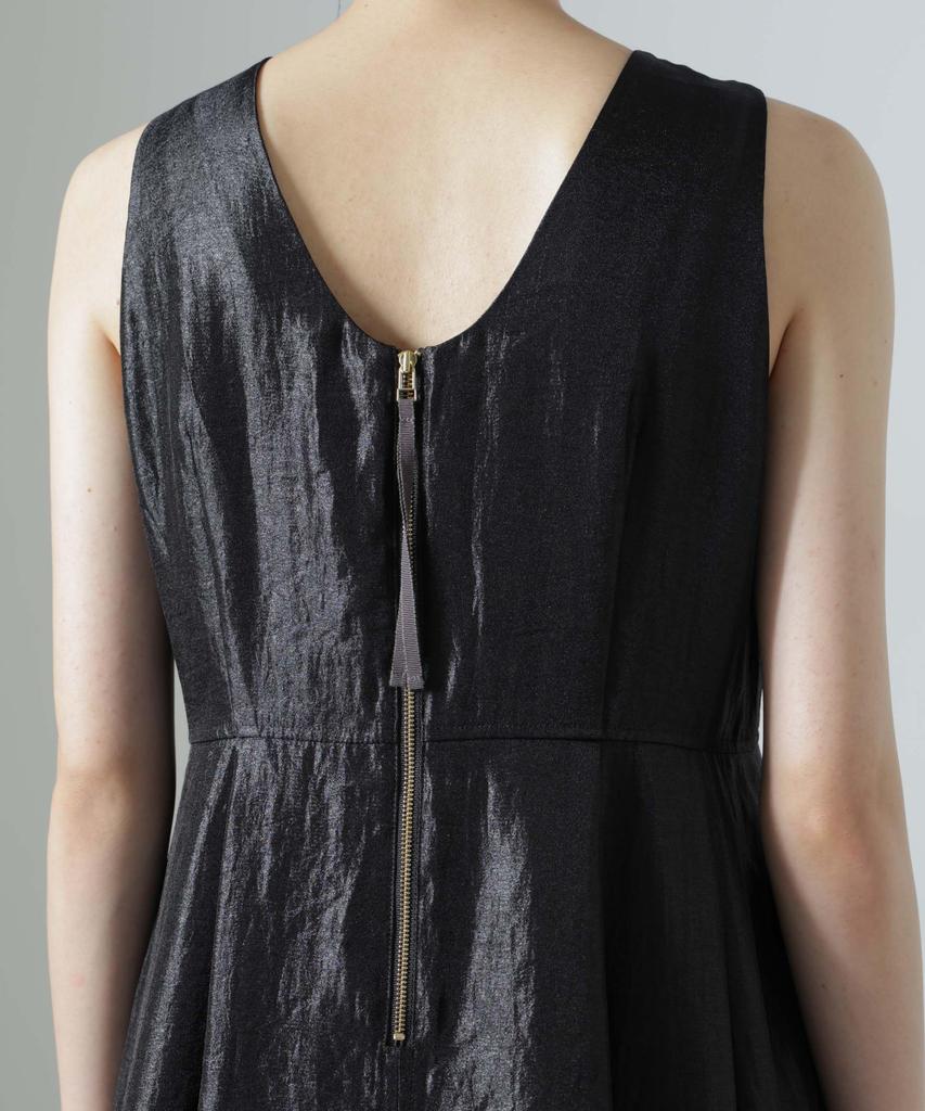Shiny Tuck Size 040 [Nano Universe] Dress, Women's, M, Beige, 669-6219309